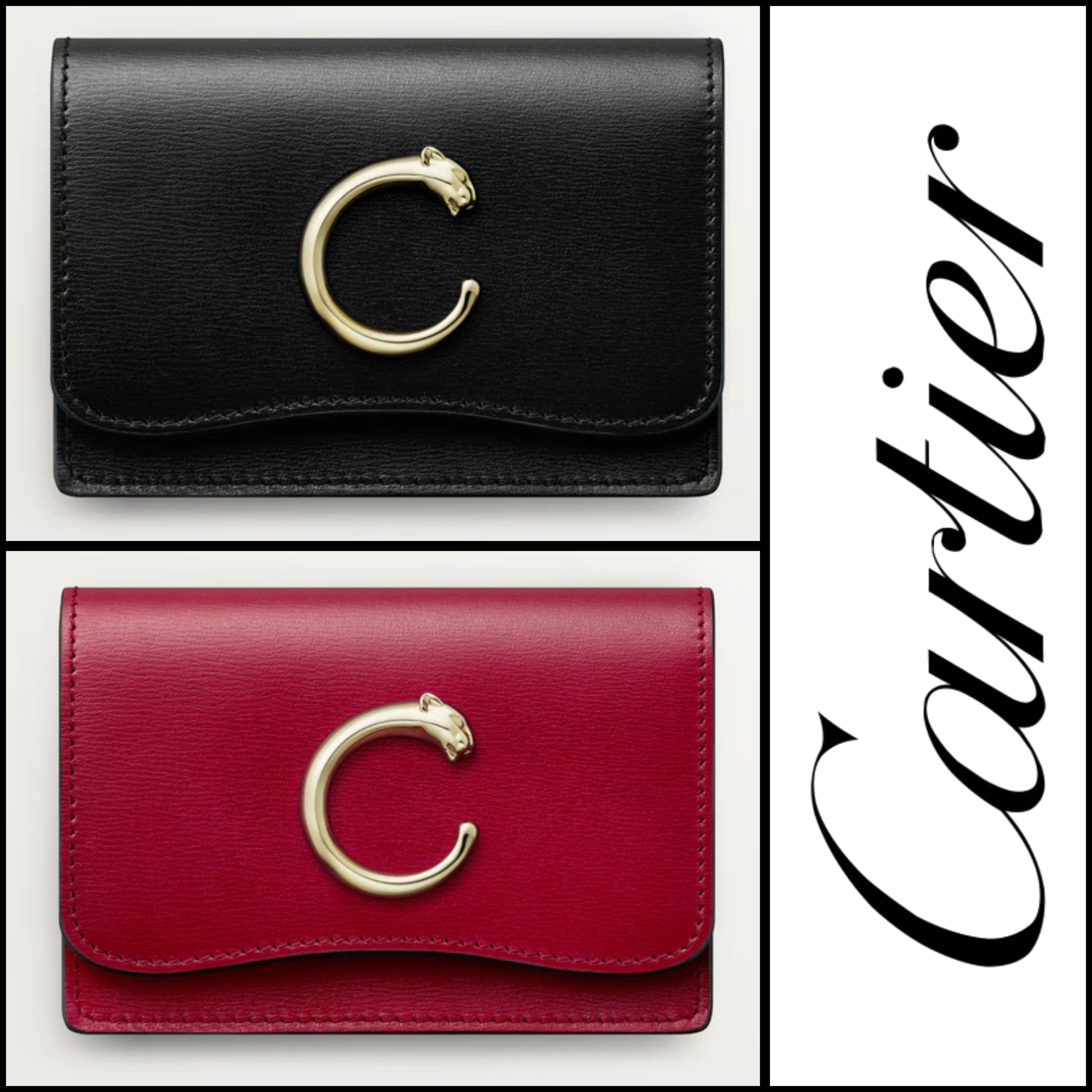 即納！【Cartier】 パンテール ドゥ カルティエ ミニウォレット 即納！【Cartier】 パンテール ドゥ カルティエ ミニウォレット