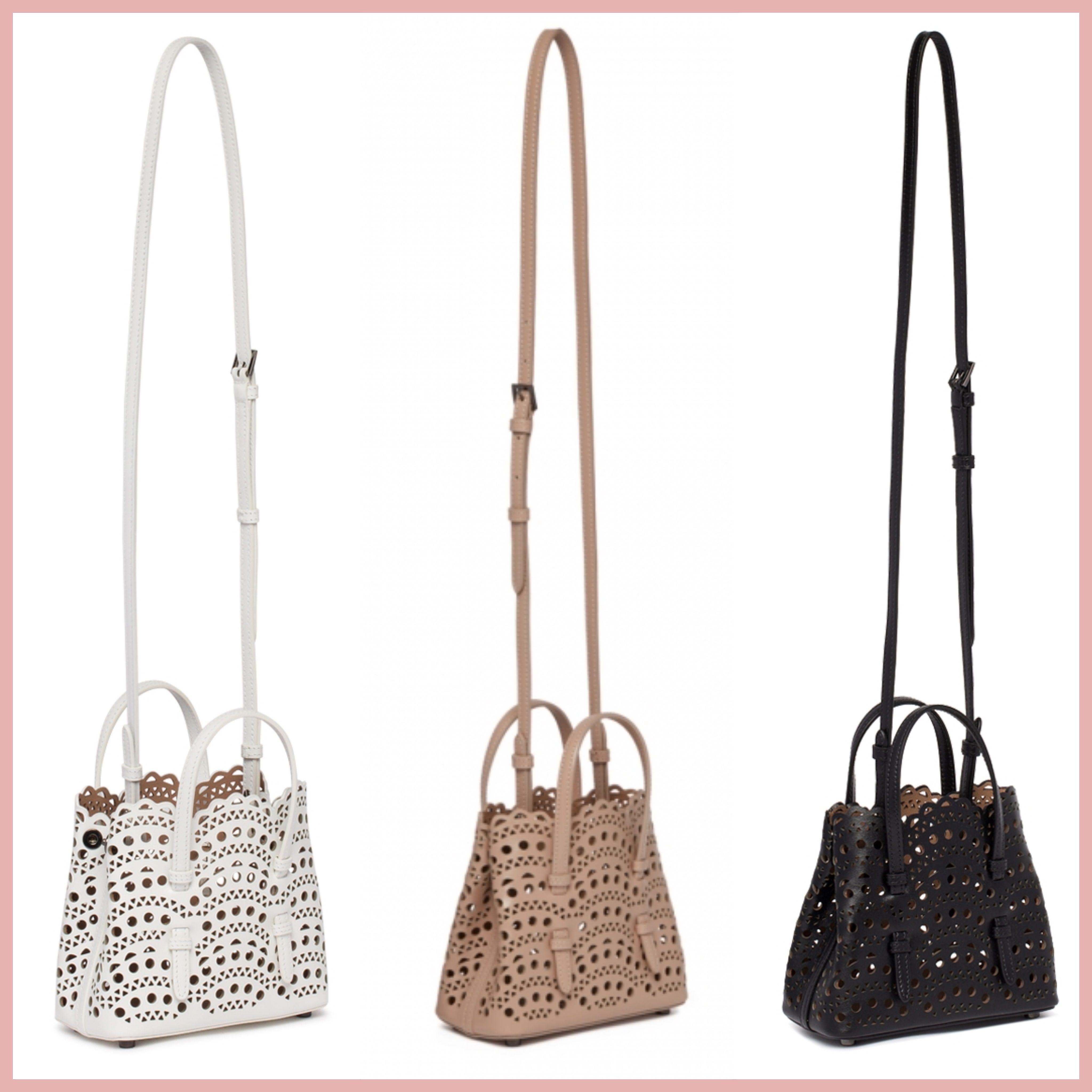 ★ALAIA直営店★MINA16ウェーブ ヴィエンヌ カーフスキン バッグ 三越伊勢丹 | ALAÏA/アライア通販 | ラクスカーフスキン製VIENNE