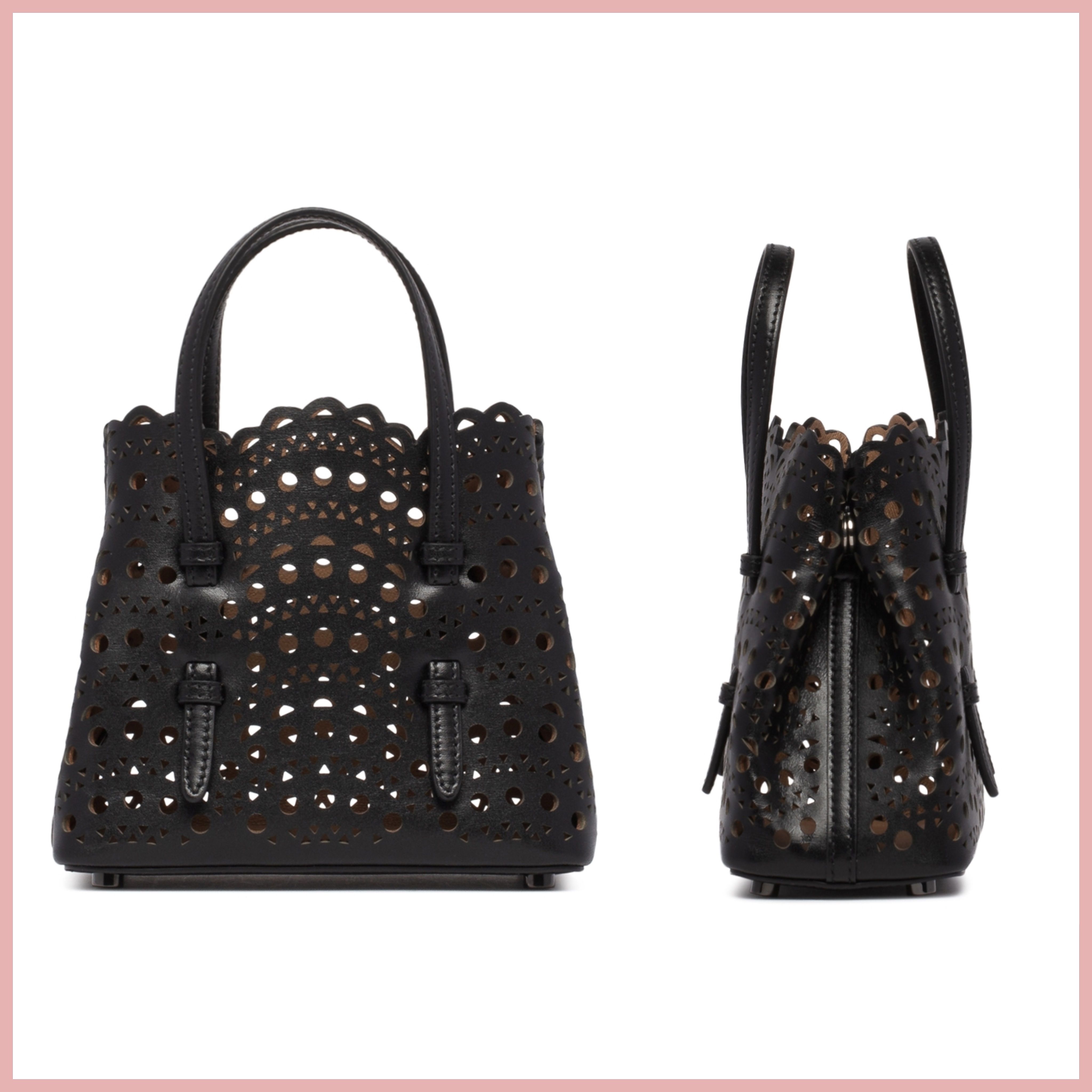 ALAIA】アライア VIENNE ウェーブ MINA16 バッグ (ALAIA