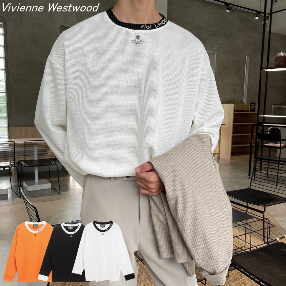 軽量+ストレッチ性+吸水速乾 Vivienne Westwood MAN LONDON 長袖シャツ