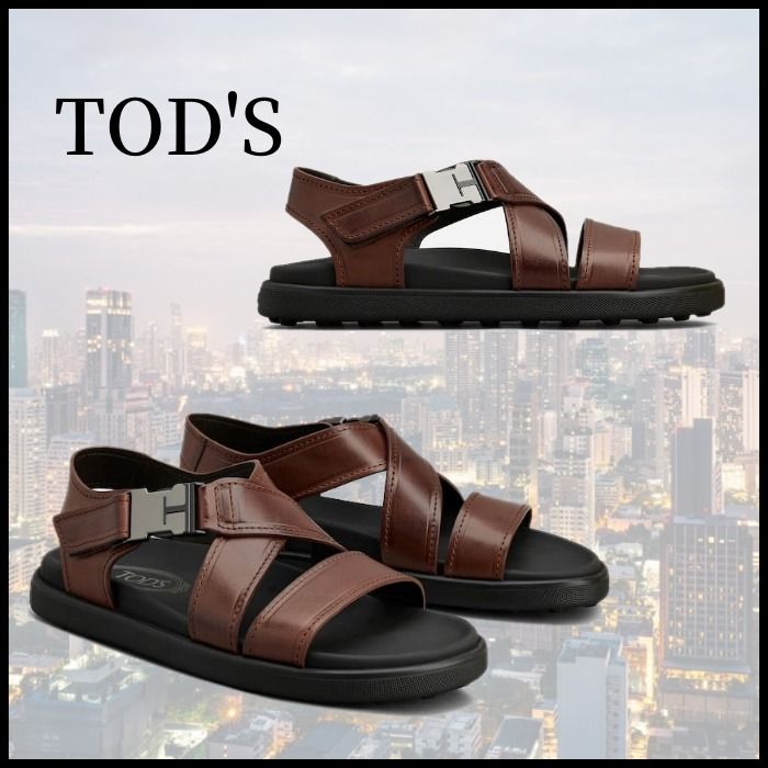 ◇TOD´S◇ トッズ レザーサンダル (TOD'S/サンダル