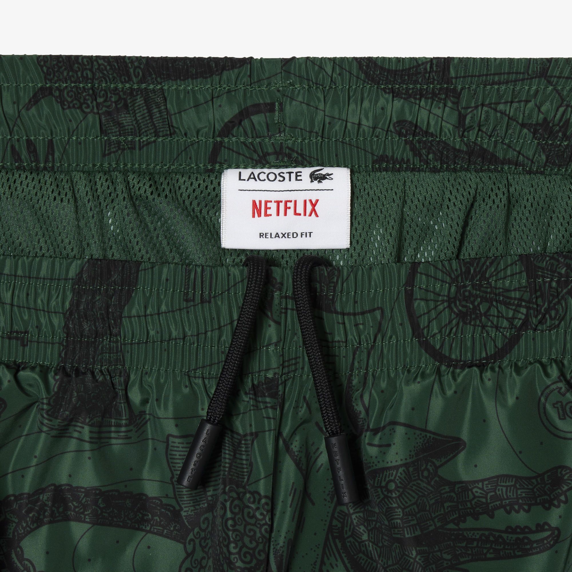 ラコステLACOSTE Netflixコラボ セットアップ ジャケット&パンツ