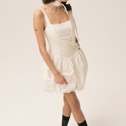 ★2023SS新作★glowny★VENICE SHIRRING DRESS ☆2023SS新作☆glowny☆VENICE SHIRRING DRESS (GLOWNY