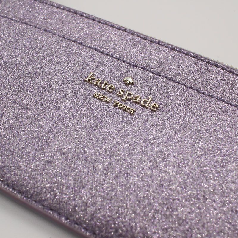 カードケース・名刺入れ Kate Spade Tinsel Boxed Large Slim Card Holder Kate Spade Tinsel Boxed Large Slim Card Holder in Rose Gold