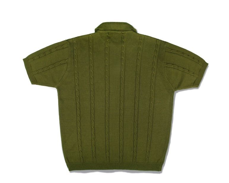 ★送料・関税込★XTONZ★CABLE KNIT POLO★ポロシャツ★ ☆送料・関税込☆XTONZ☆CABLE KNIT POLO☆ポロシャツ☆ (XTONZ