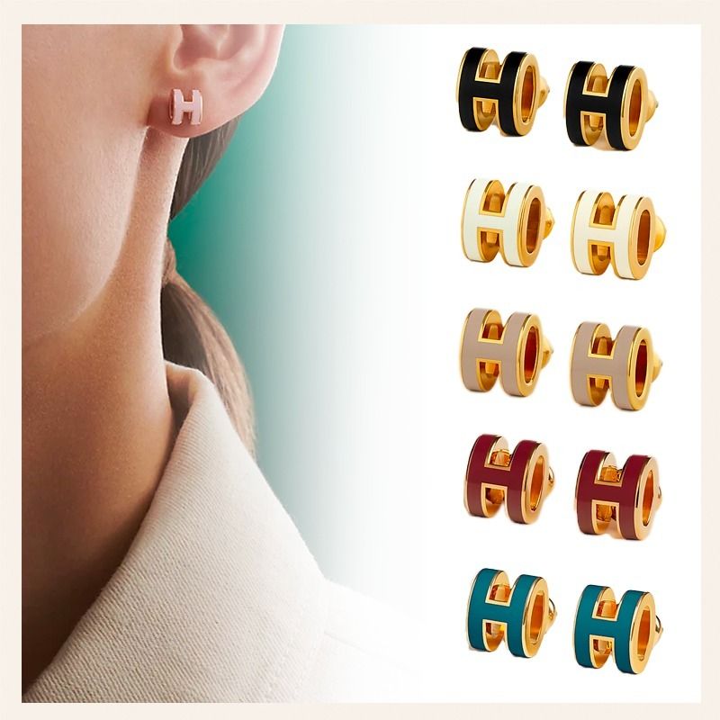 HERMES エルメス ピアス ポップH-