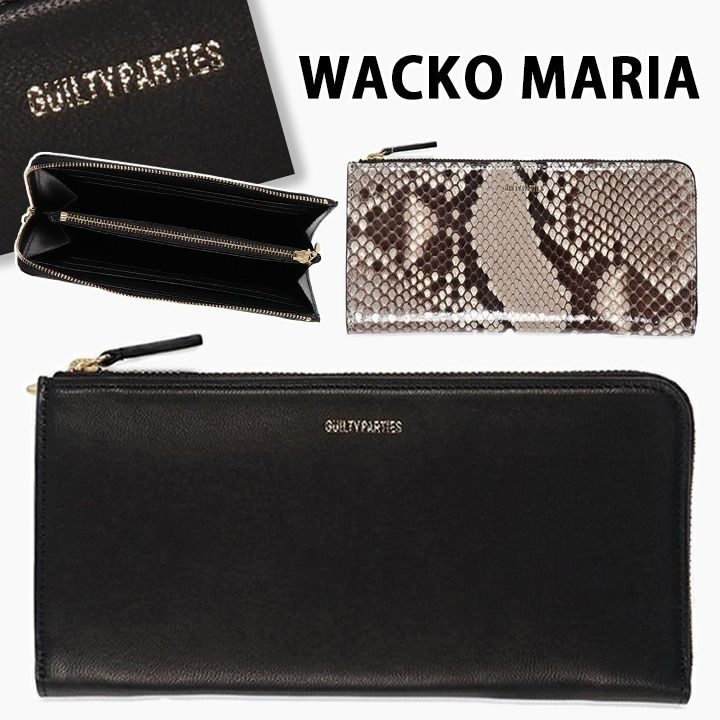 WACKO MARIA ワコマリア ☆ SPEAK EASY ROUND ZIP LONG WALLET (WACKO