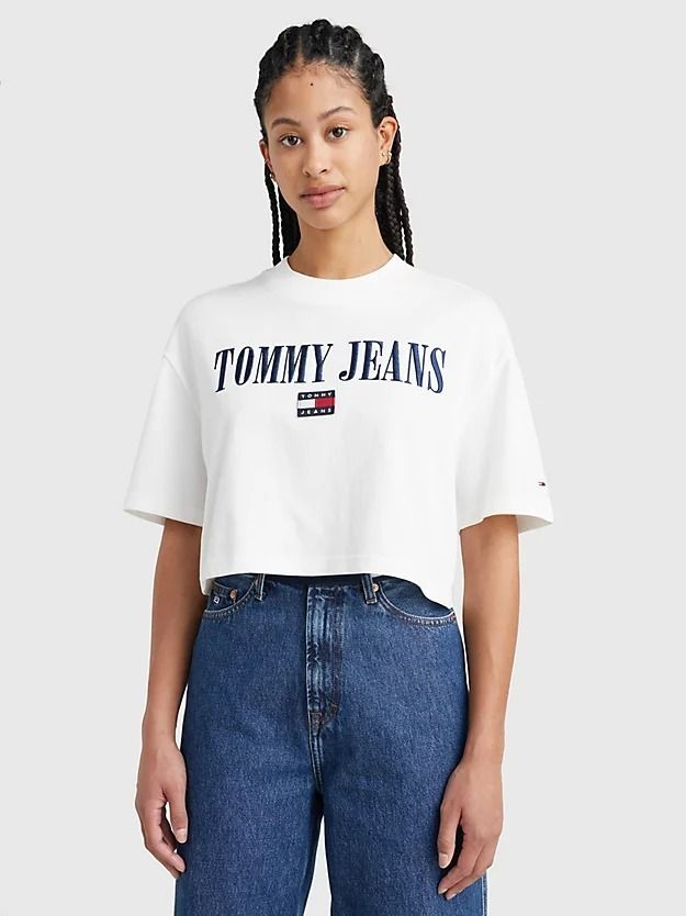 【オープニング大セール】 ナヨン着用 入手困難】TWICE Tommy XS ロゴTシャツ Jeans トップス