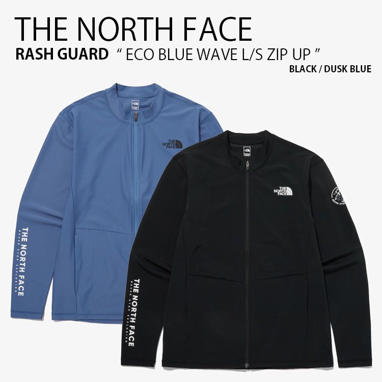 THE NORTH FACE ECO BLUE WAVE L/S ZIP UP ノースフェイス 長袖 (THE 