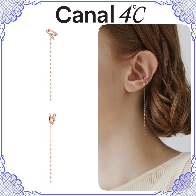大人気!! Canal 4℃ シルバー イヤーカフ/片耳用 シルバー イヤーカフ/片耳用（イヤーカフ）｜Canal 4℃（カナル