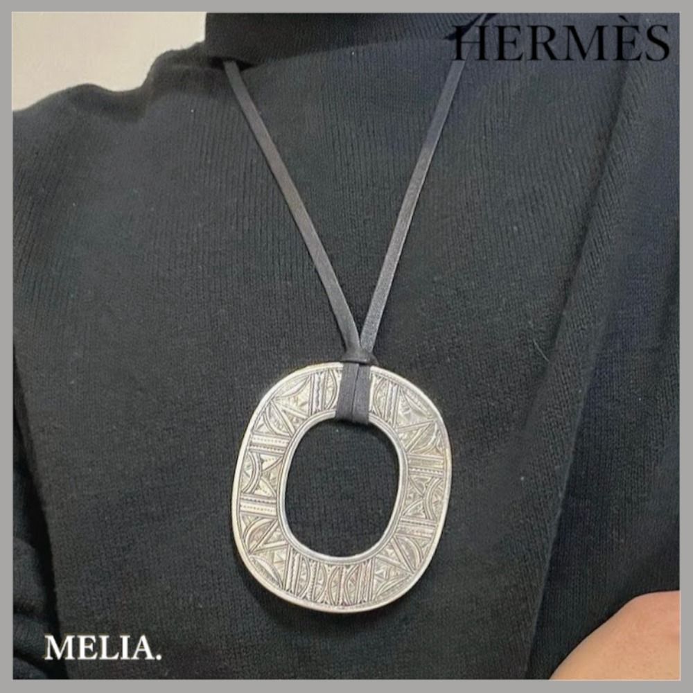HERMES エルメス ネックレス トゥアレグ ホース ペンダント