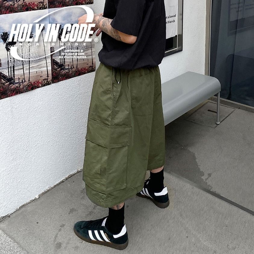 ショートパンツ No.0184 super big cago banding SHORTS (5color) No.0184 super big cago banding SHORTS (5color) (HOLY IN CODE