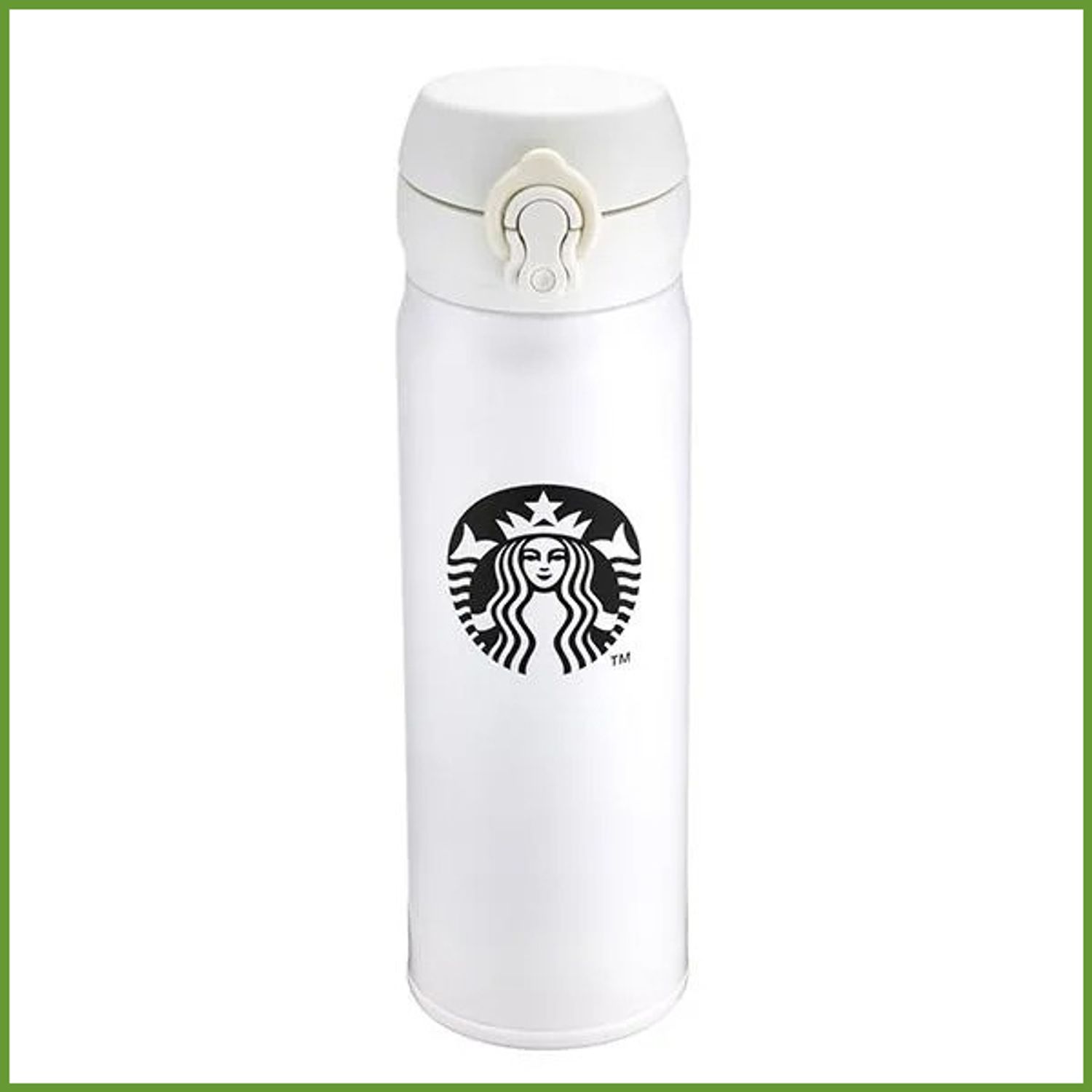 台湾スターバックス ステンレスボトル ホワイト 黒siren 500ml 