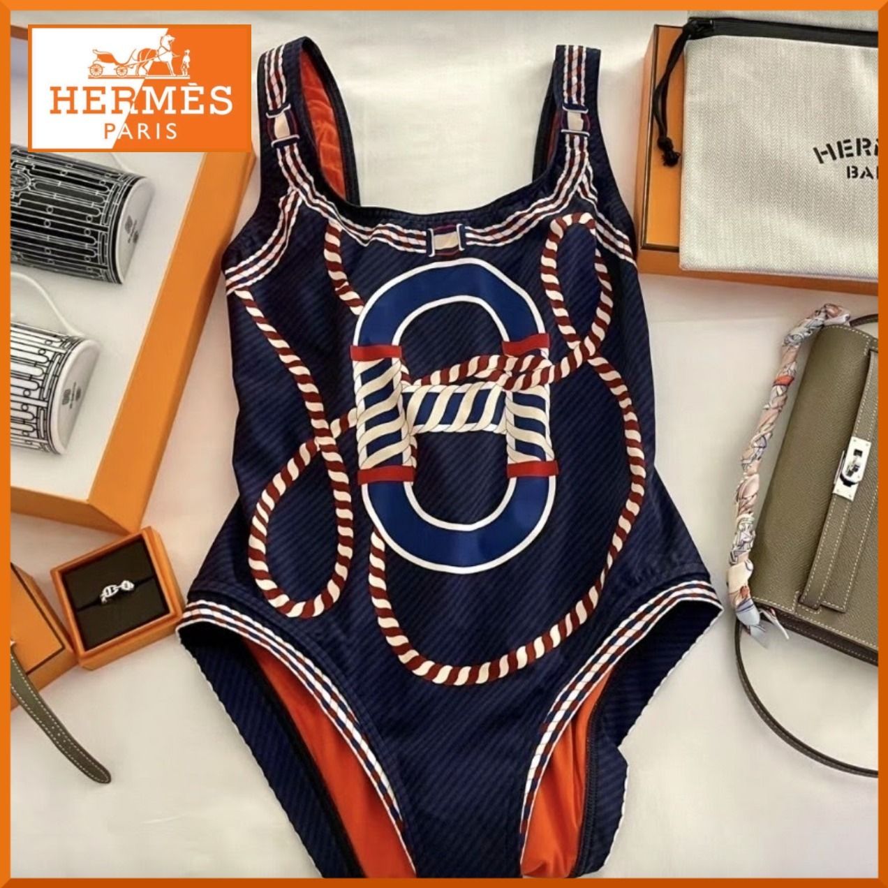 可愛いデザインが人気☆】エルメス ワンピース水着 (HERMES/ワンピース