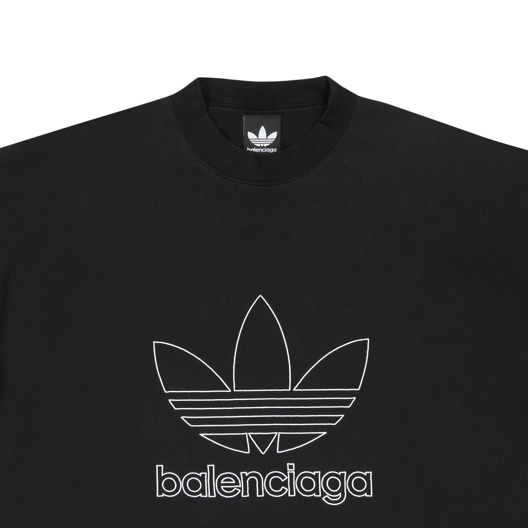 送料込直営店++BALENCIAGA / ADIDAS Tシャツ OVERSIZED (BALENCIAGA/T