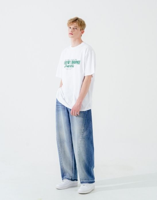 WV PROJECT正規品★Press Curved デニムパンツ WV PROJECT正規品☆Press Curved デニムパンツ (WV PROJECT