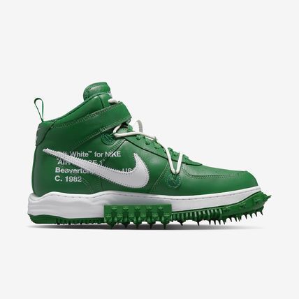 Nike(ナイキ)★正規品/即発送 ★AIR FORCE 1MID Off-Whiteコラボ オフホワイトxAF1ホワイト/バーシティメイズの国内発売情報が