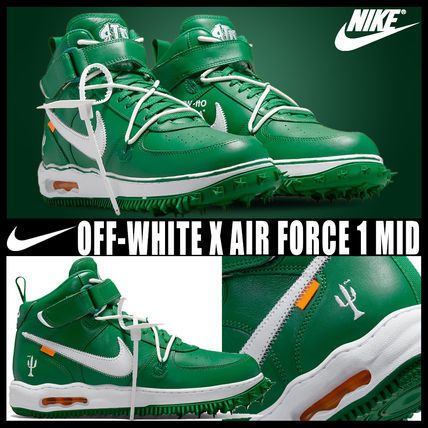 Off-White\" Nike コラボ Air Force 1 Mid スニーカー Air Force 1 Mid x Off-White ™️ 'White' (DO6290-100) Release