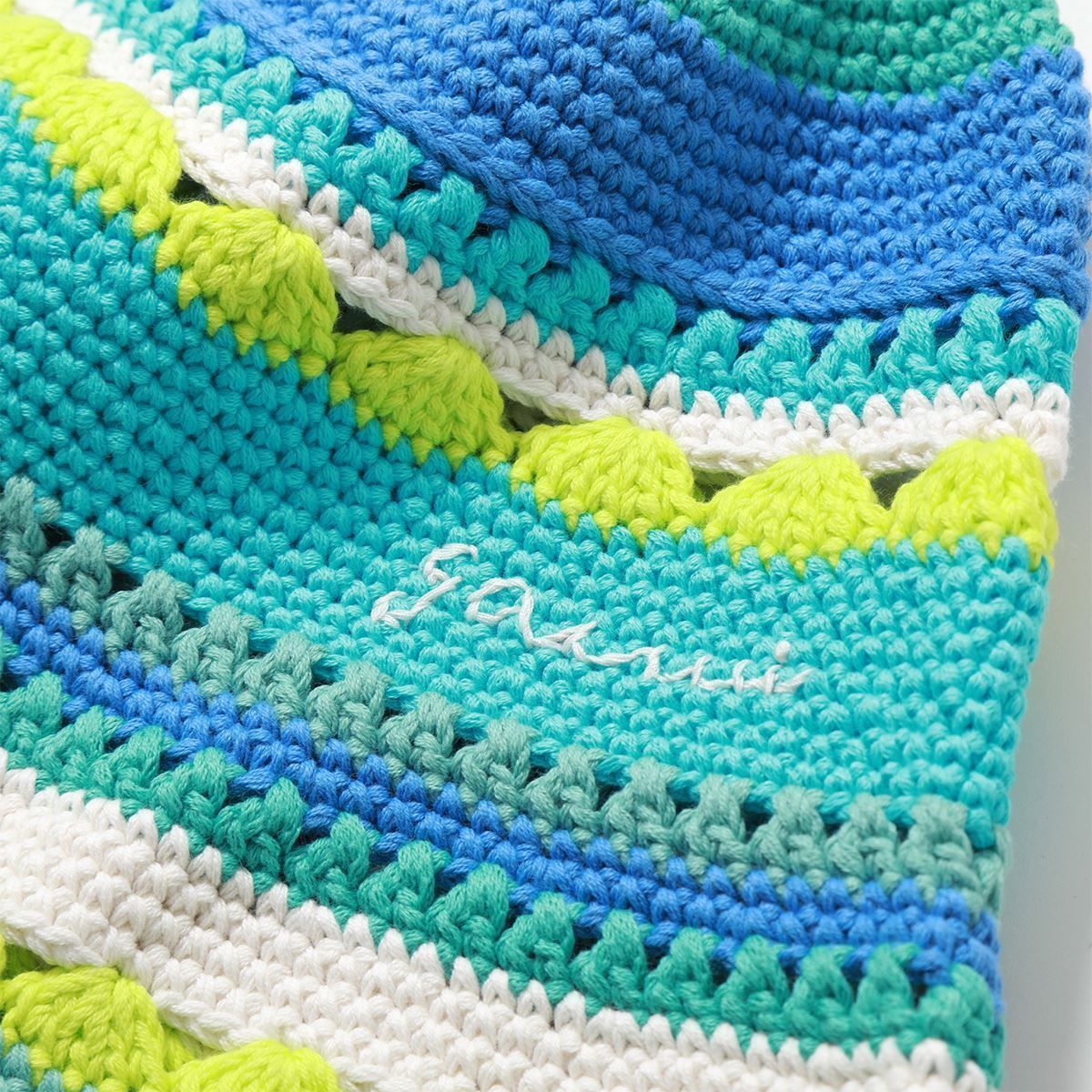 GANNI クロシェ バケットハット Cotton Crochet Bucket Hat ガニー GANNI GANNI クロシェ バケットハット Cotton Crochet
