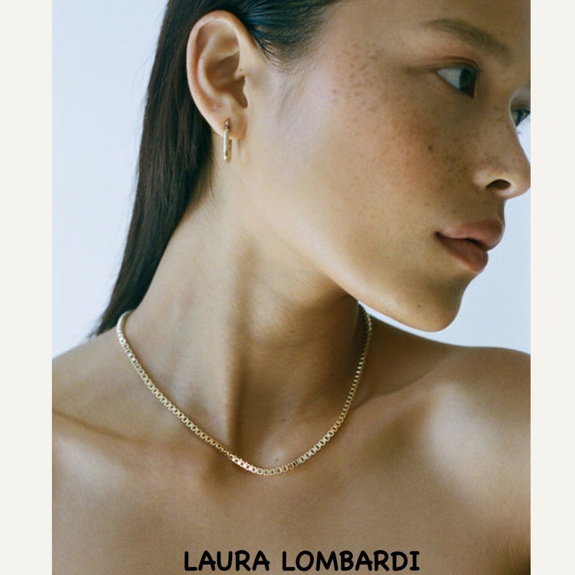 LAURA LOMBARDI ゴールドチェーンネックレス