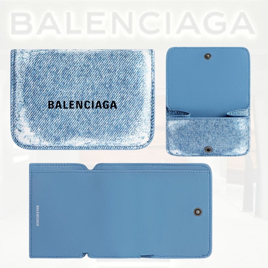 国内即発+BALENCIAGA+CASH MINI ウォレット Amazon | [バレンシアガ] BALENCIAGA 3つ折り財布 ミニ財布 CASH