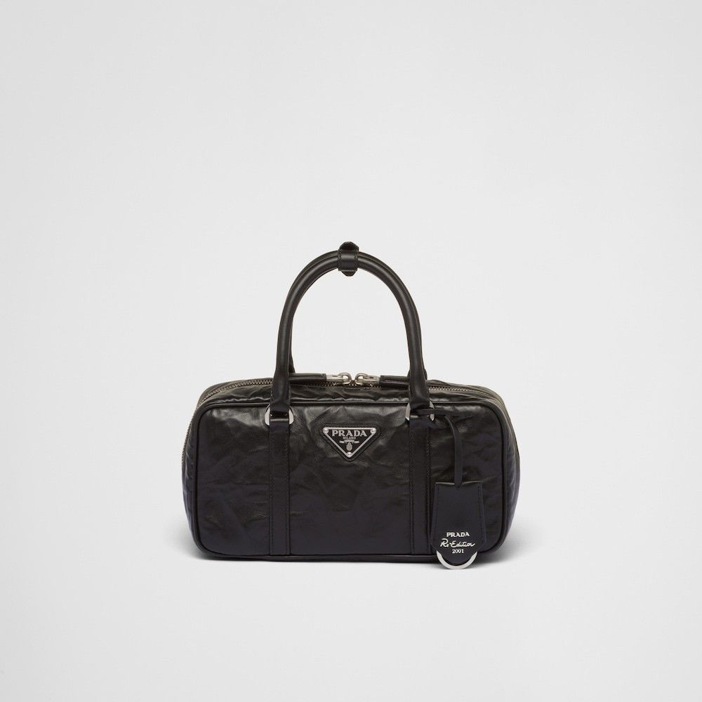 PRADA】ナッパアンティーク スモール トップハンドルバッグ