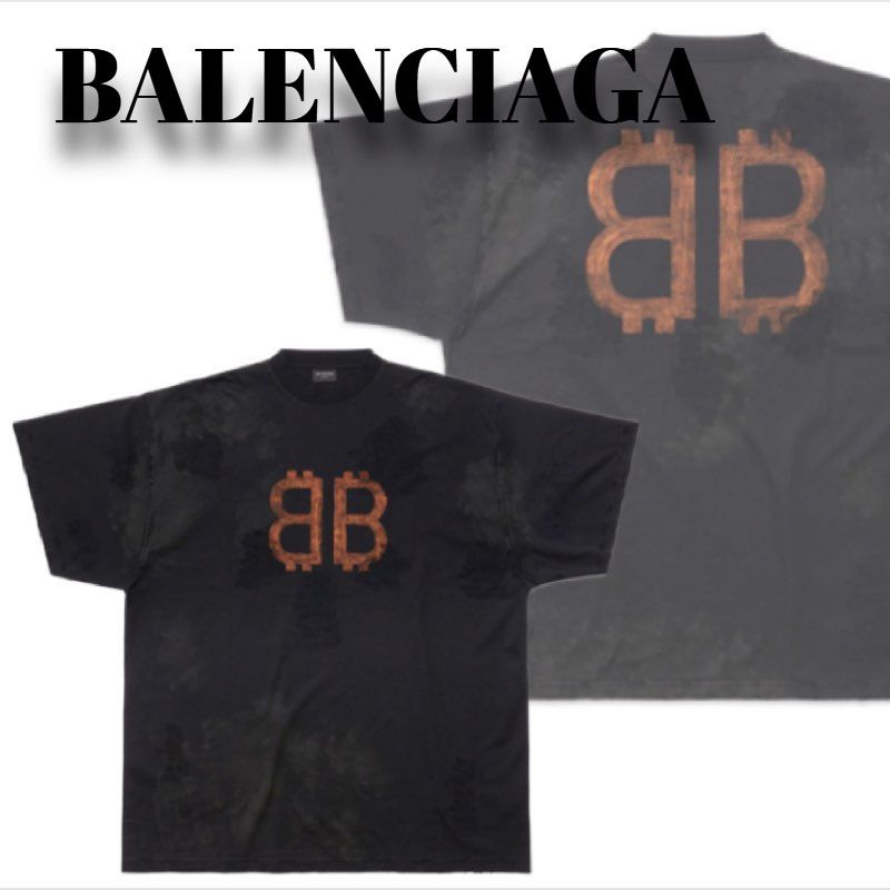 BALENCIAGA】オーバーサイズTシャツ☆ oversized T-shirt (BALENCIAGA