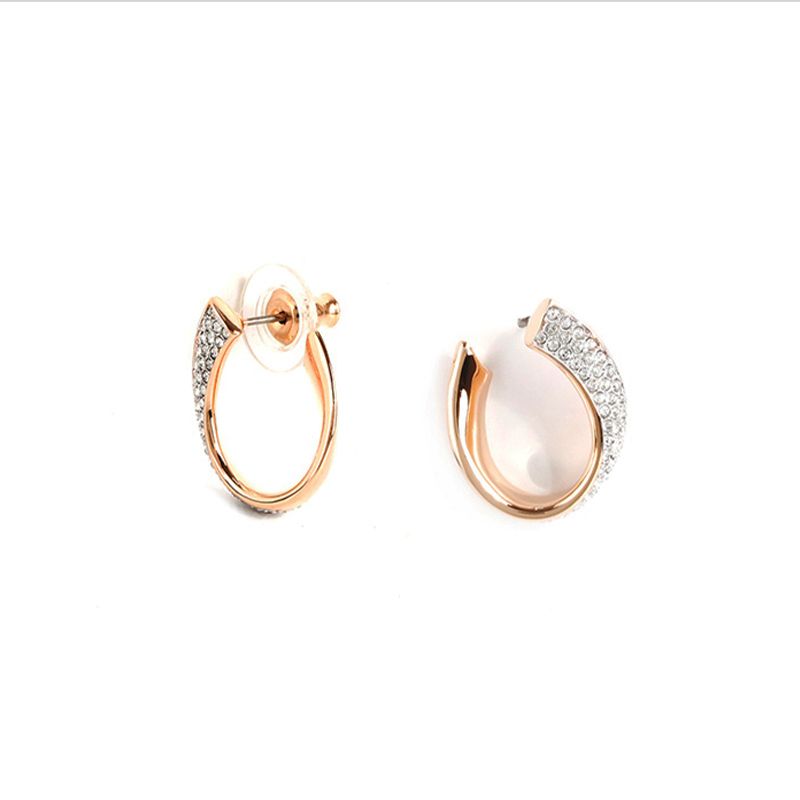 SWAROVSKI スワロフスキー Exist フープピアス (SWAROVSKI