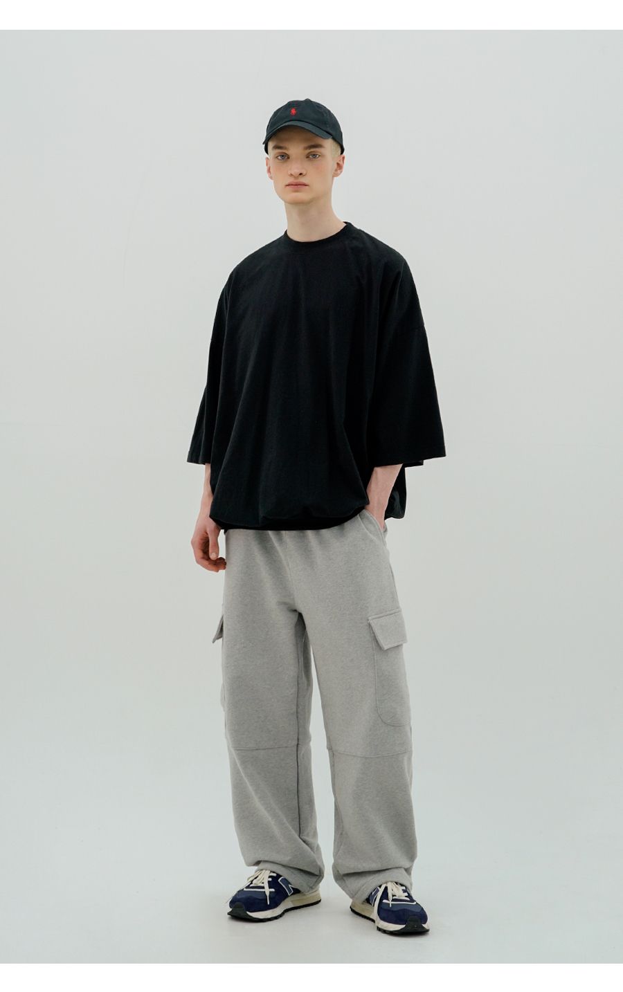 スウェットパンツ PERSTEP CARGO ROUND SWEAT PANTS MR171 PERSTEP CARGO ROUND SWEAT PANTS MR171 (perstep/スウェット