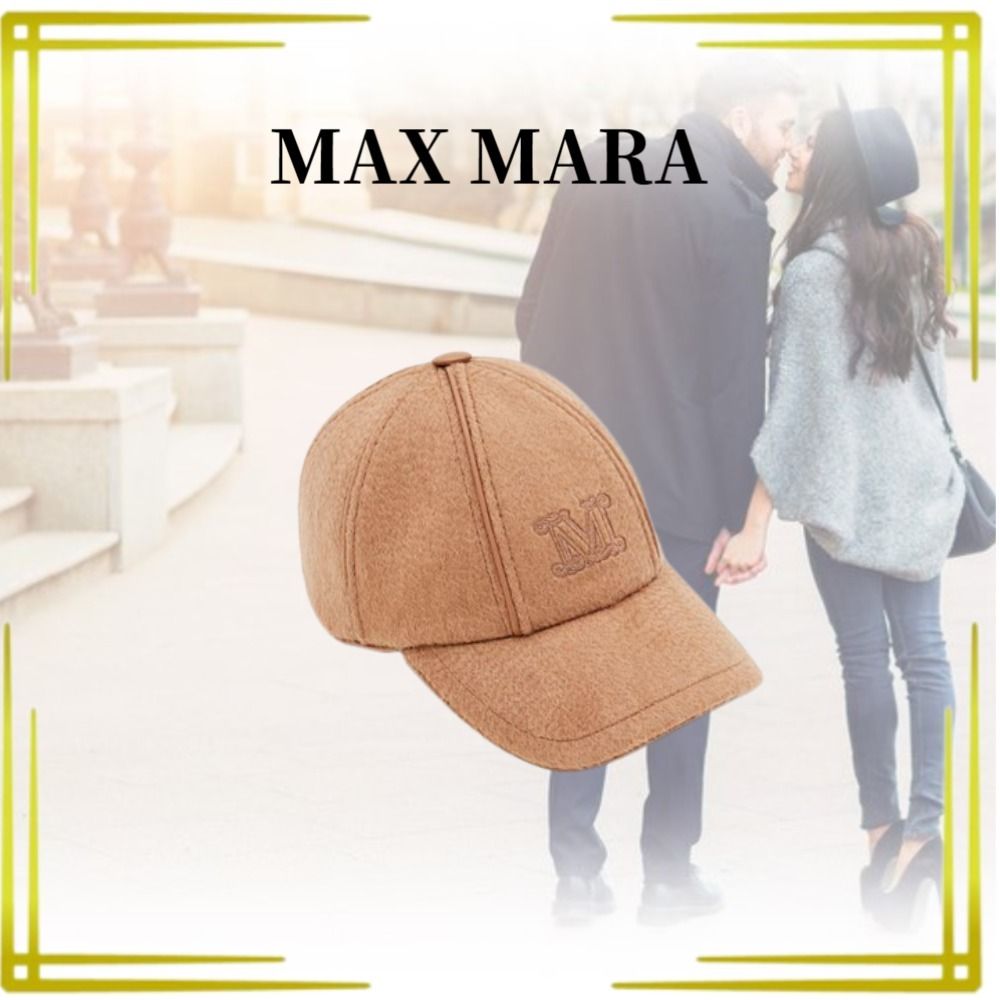 MAXMARA カシミア　ベースボール キャップ　57素材カシミア