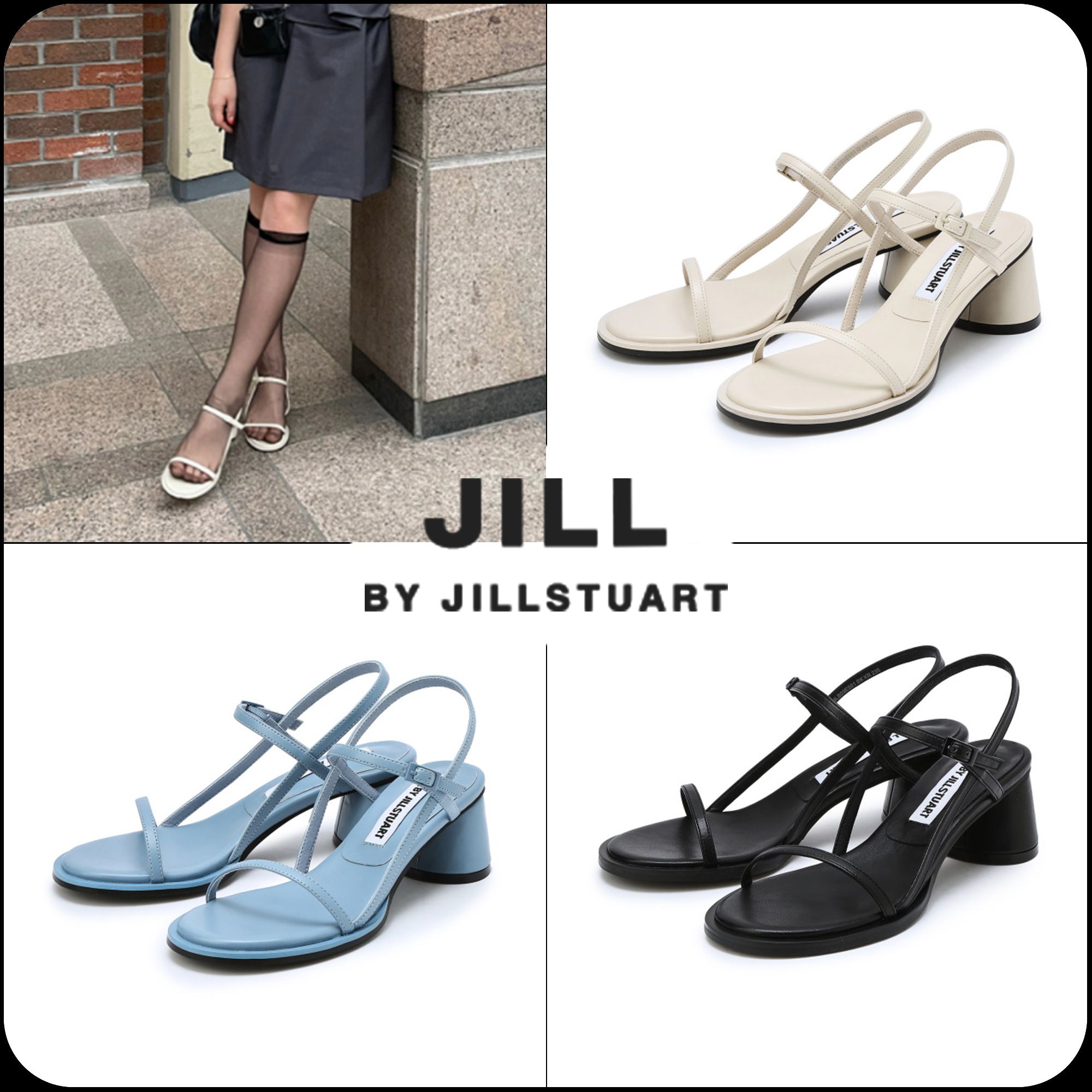 数量限定！在庫処分セール 売り切れ御免 JILLSTUART]☆ROUND (JILLSTUART/サンダル SANDALS STRAP TOE 靴