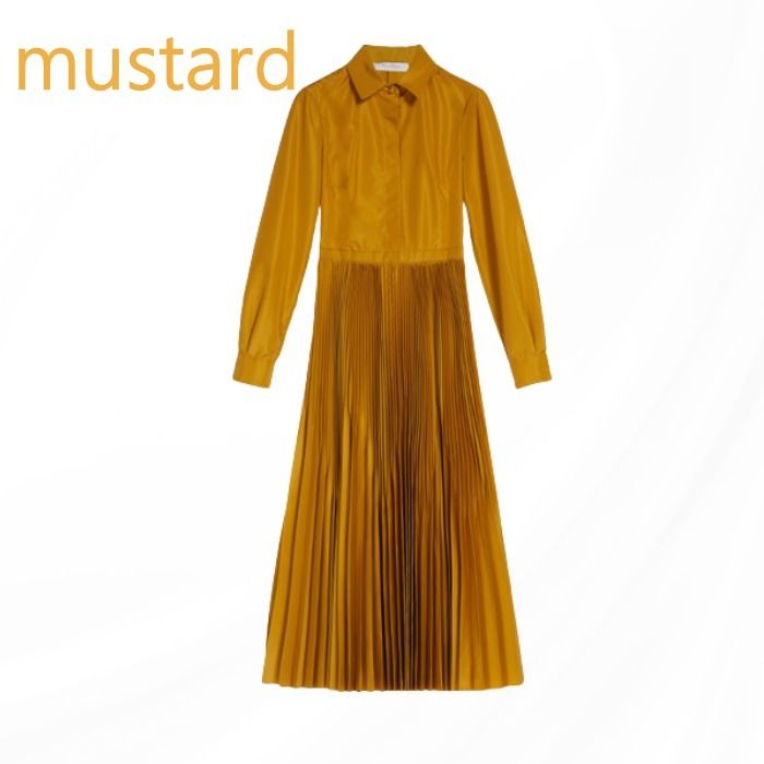MaxMara タフタドレス テクニカル ポリエステル FOSCA (Max Mara
