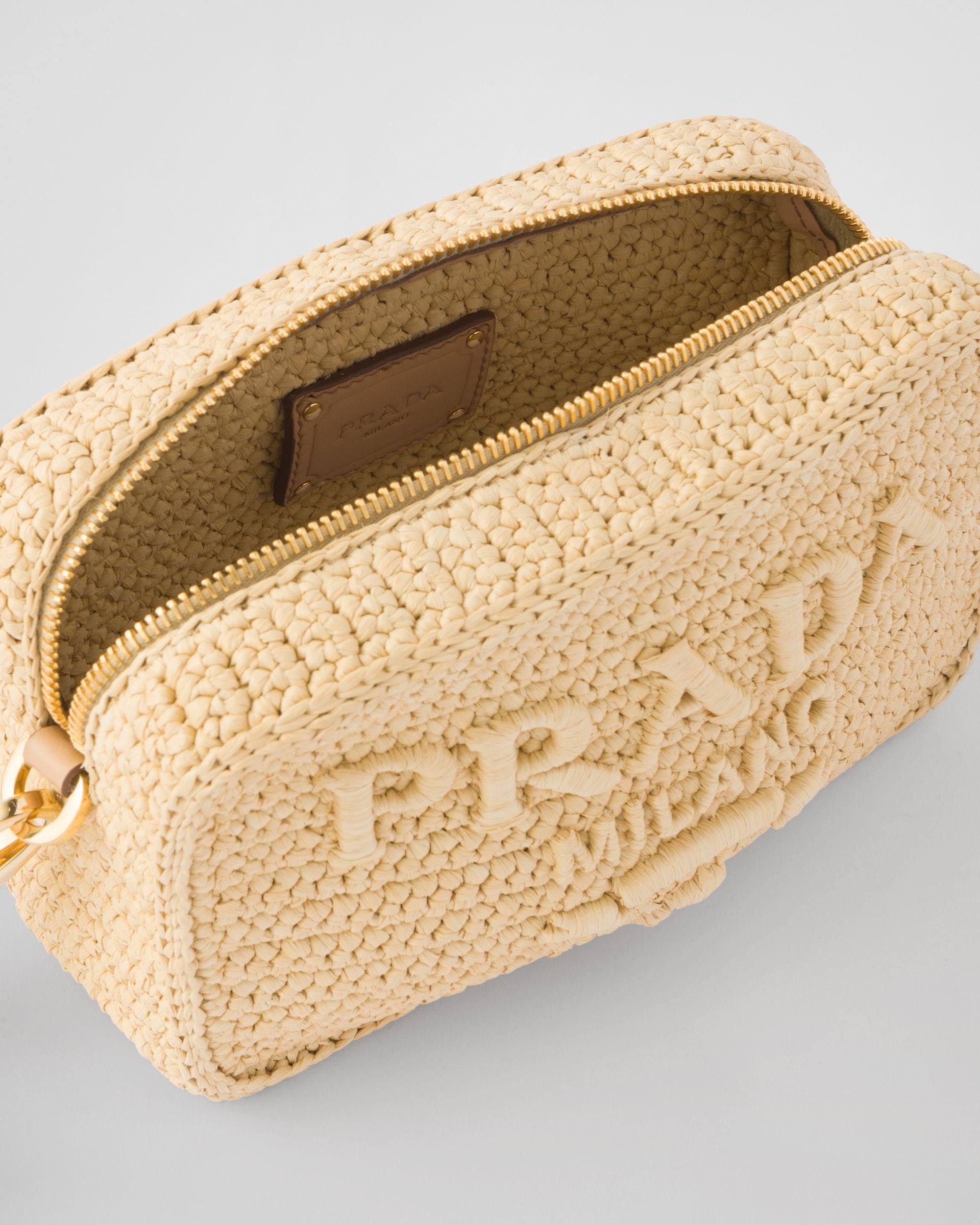 ショルダーバッグ・ポシェット Prada Raffia Crossbody Bag ラフィア PRADA(プラダ) ショルダーバッグ・ポシェット
