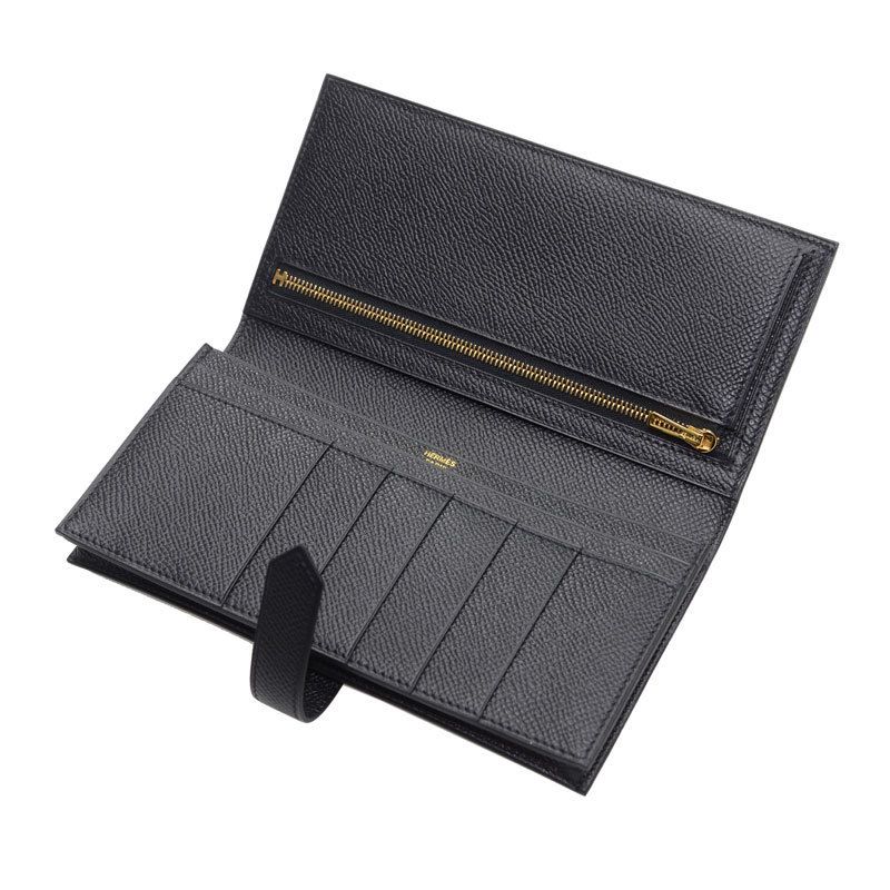 他カラーも◎】HERMES (エルメス) □ ベアン ロング 財布