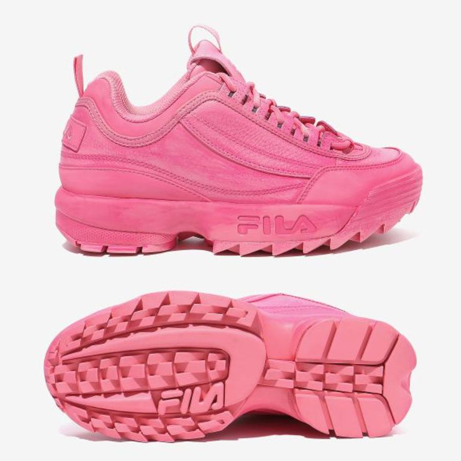 FILA スポーツサンダル ピンク 厚底 FILA DISRUPTOR 2 - メルカリ