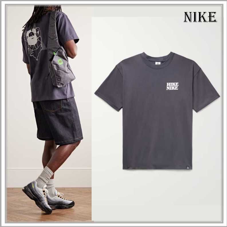 人気】NIKE ACG プリント バックプリント Tシャツ 半袖 ストリート-