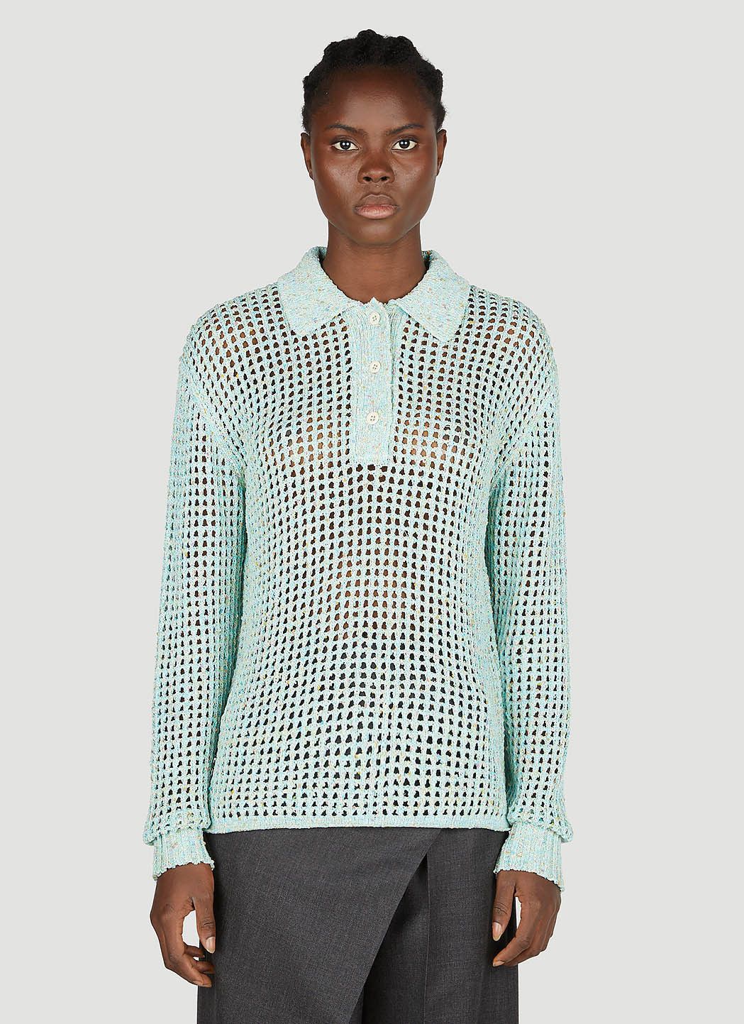 ニットポロトップ (Acne Studios/ニット・セーター) 96354458【BUYMA】