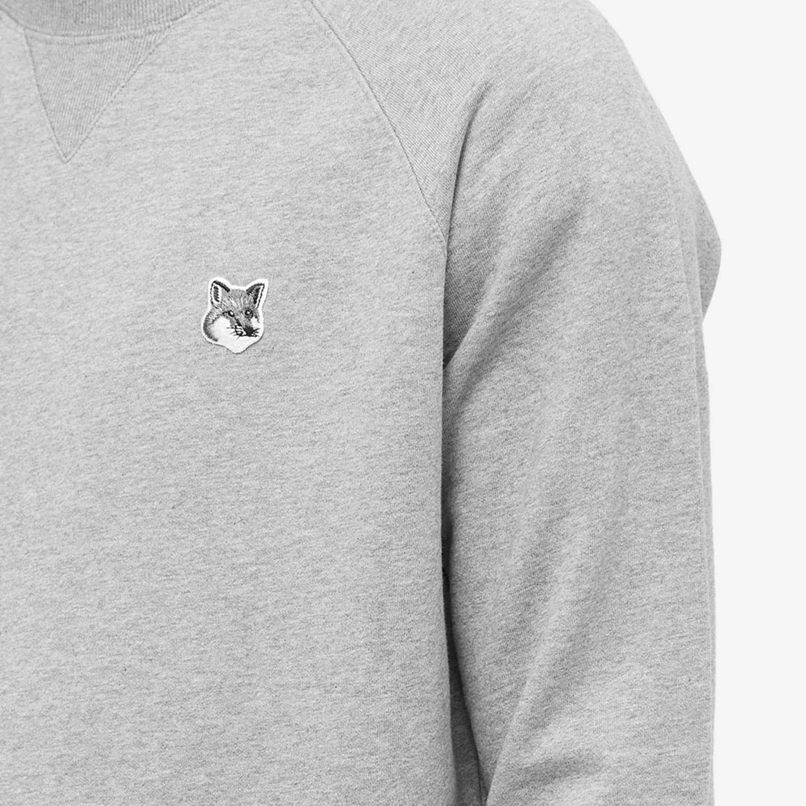 MAISON KITSUNE☆ メゾンキツネ モノクロパッチ スウェット