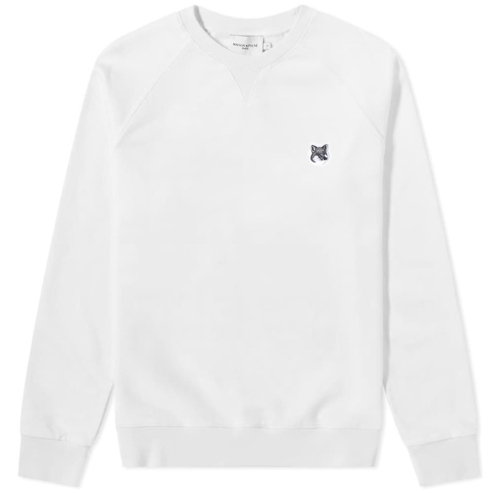MAISON KITSUNE☆ メゾンキツネ モノクロパッチ スウェット