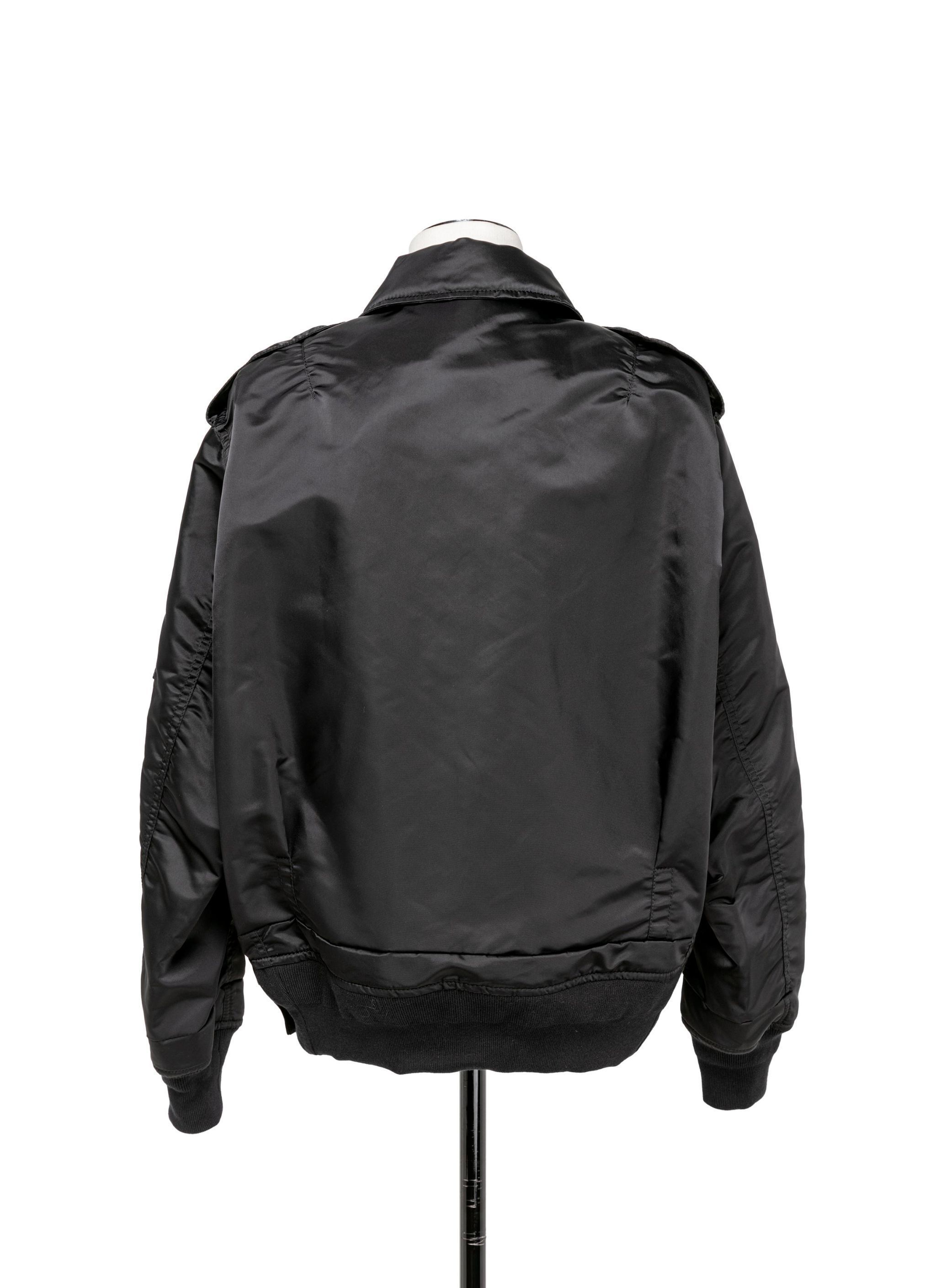 Sacai Nylon Twill Blouson in Black – Hampden Clothing