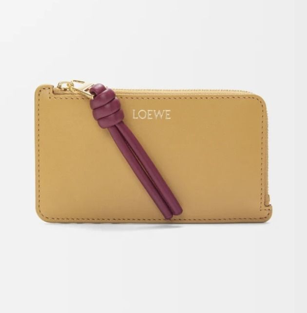 美品 LOEWE ノット コイン カードホルダー フラグメントケース