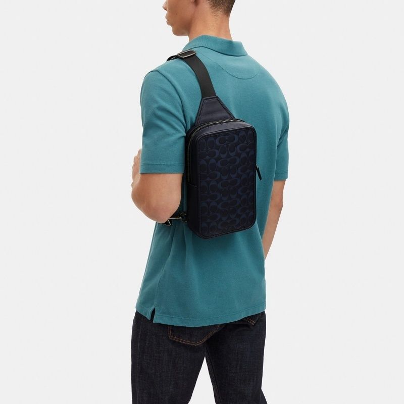 ☆セール☆【COACH】サリバン パック シグネチャー レザー (Coach