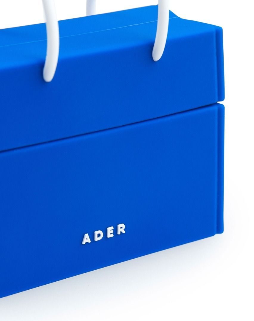★韓国の人気★【Ader Error】★Wide Blue Bag BLU.E★ ☆韓国の人気☆【Ader Error x Zara】☆Shoulder Ba.g Blue