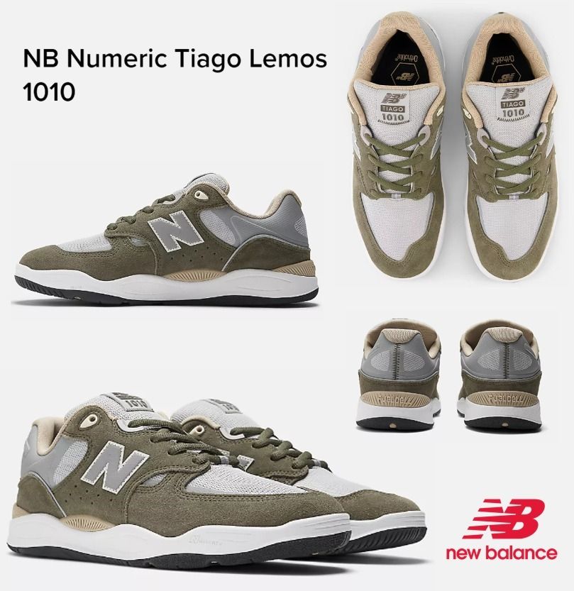 送料&関税込み！NB Numeric Tiago Lemos 1010 スケートシューズ スエード送料&関税込スケートシューNB Numeric Tiago Lemos 1010