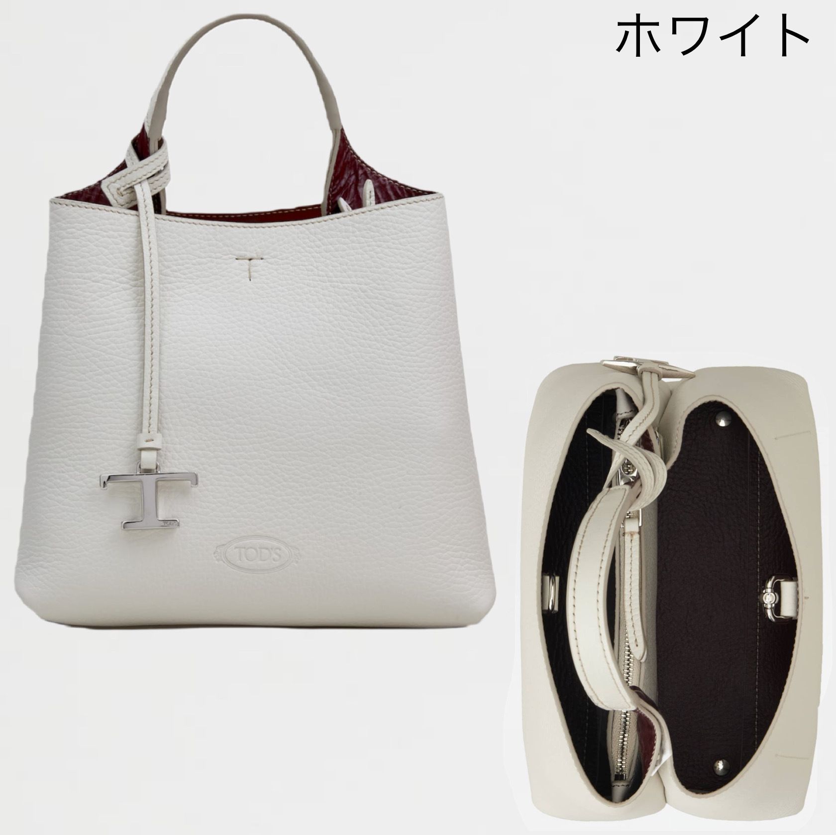 TOD'S トッズ レザー バッグ ミニ XBWAPAFL100QRI9P09 tods WAY