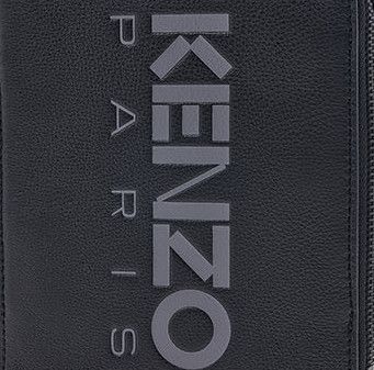 ★【KENZO】 ロゴ メッセンジャーバッグ★BLACK★ Kenzo logo-embossed Messenger Bag | Black | FARFETCH