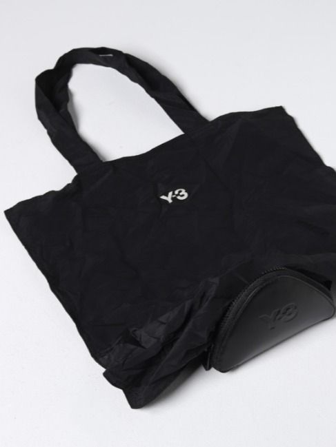 関税込】新作◇Y-3 ワイスリー◇パッカブル ロゴ トートバッグ