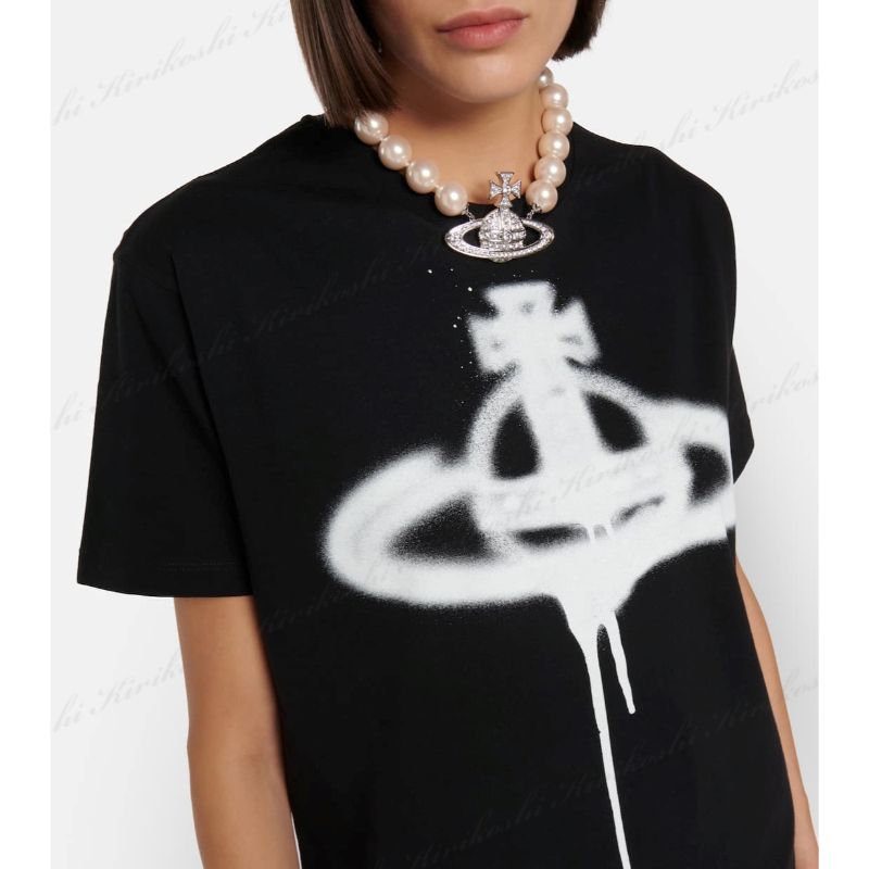 ◆Vivienne Westwood 23AW◆オーブプリント◆Tシャツ◆２色◆ ◇Vivienne Westwood 23AW◇オーブプリント◇Tシャツ◇2色