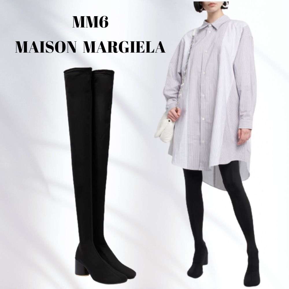 関税無☆送料込 MM6 Maison Margiela オーバーニーブーツ (MM6 Maison