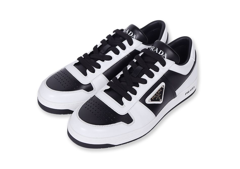 【PRADA】ダウンタウン レザー スニーカー 関税込み PRADA ダウンタウン レザースニーカー_関税込み (PRADA